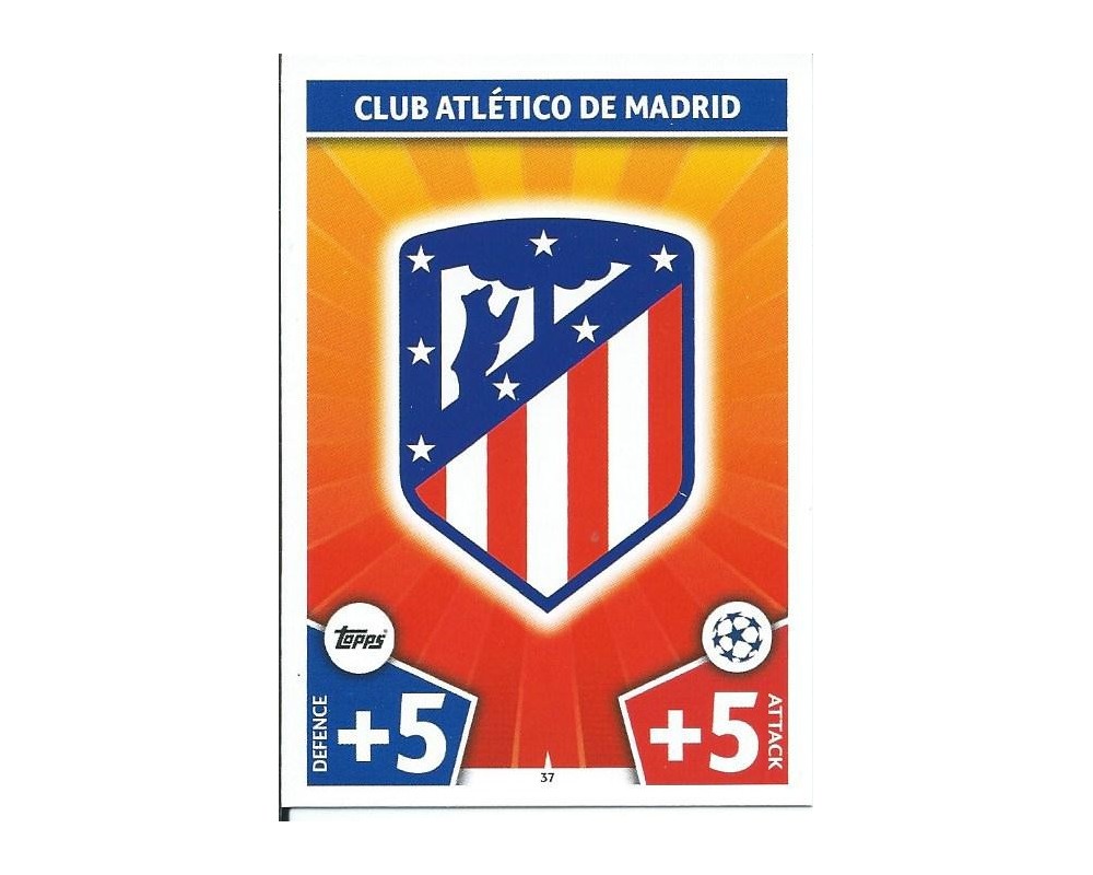 MATCH ATTAX CHAMPIONS LEAGUE 17/18 ATLETICO DE MADRID Nº 37