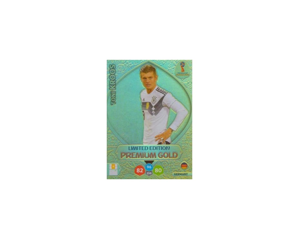 Adrenalyn World Cup 2018 KROOS PREMIUM GOLD LIMITED EDITION