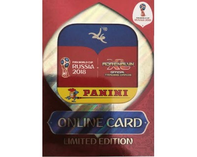 Adrenalyn World Cup 2018 CARD ONLINE LIMITED EDITION