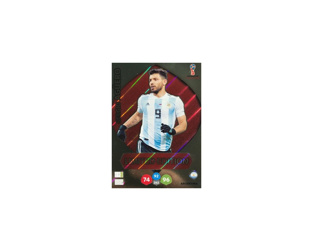 Adrenalyn World Cup 2018 AGÜERO LIMITED EDITION