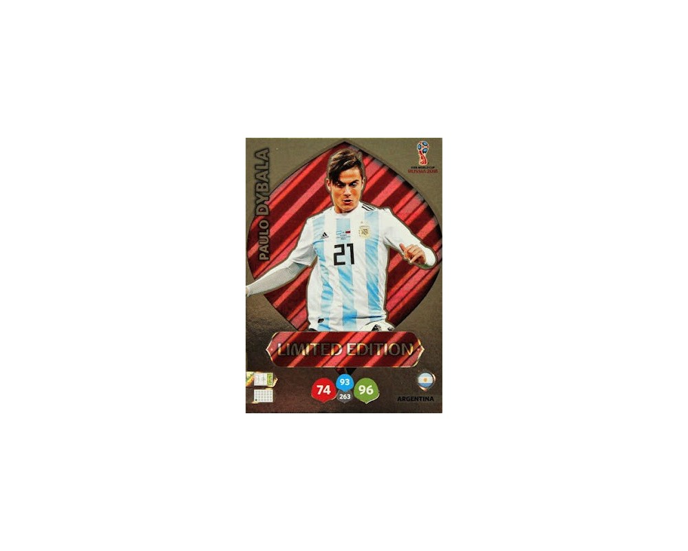 Adrenalyn World Cup 2018 DYBALA LIMITED EDITION