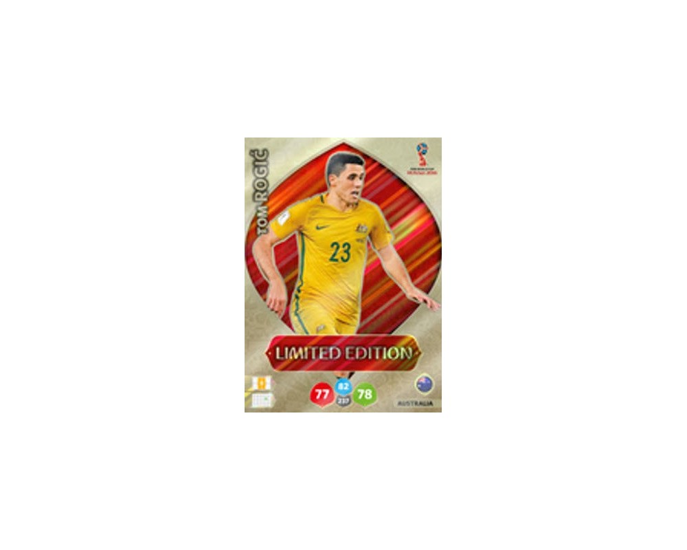 Adrenalyn World Cup 2018 TOM ROGIC LIMITED EDITION