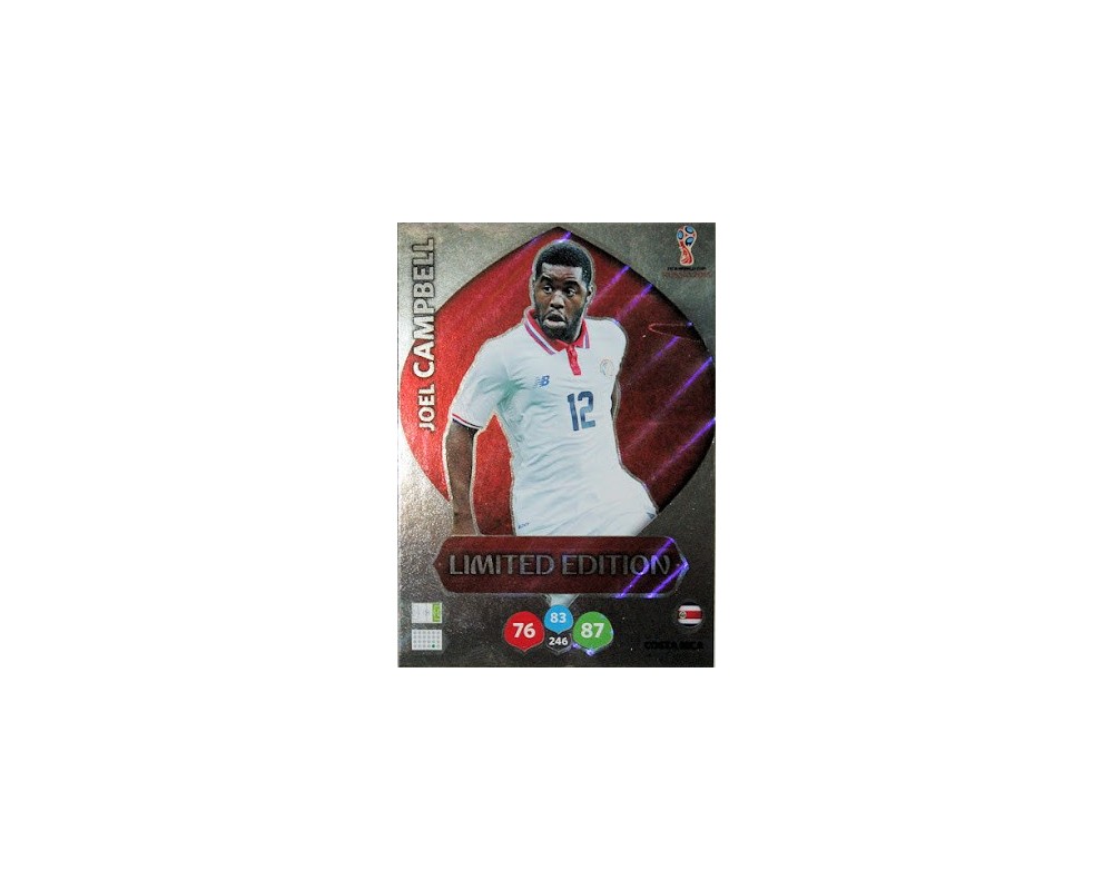 Adrenalyn World Cup 2018 JOEL CAMPBELL LIMITED EDITION