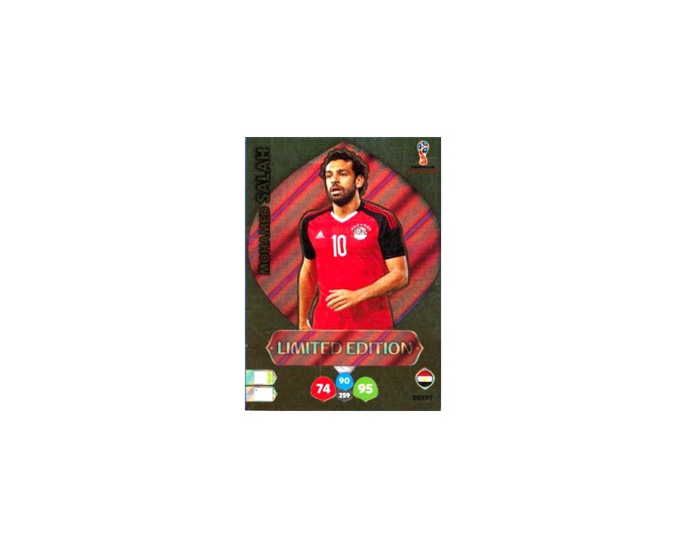 Adrenalyn World Cup 2018 MOHAMED SALAH LIMITED EDITION