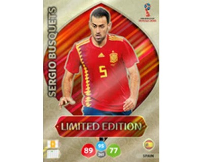 Adrenalyn World Cup 2018 BUSQUETS LIMITED EDITION