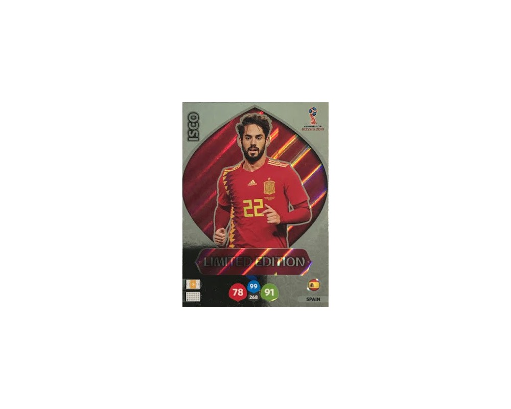 Adrenalyn World Cup 2018 ISCO LIMITED EDITION