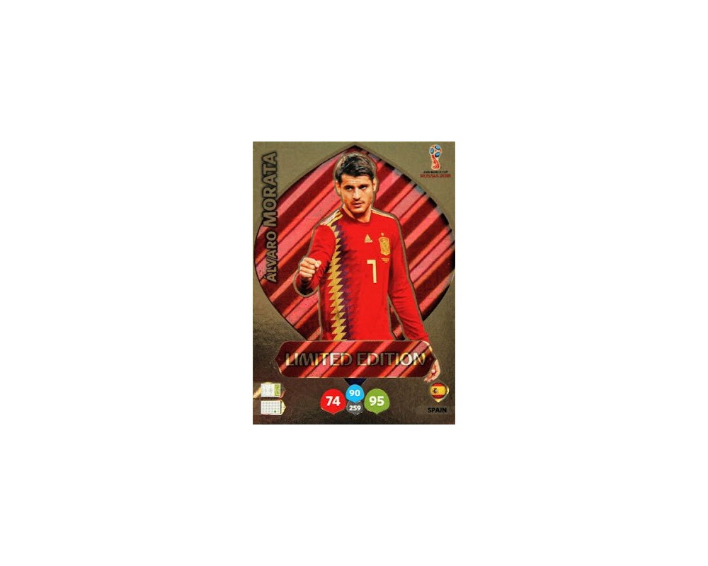 Adrenalyn World Cup 2018 MORATA LIMITED EDITION