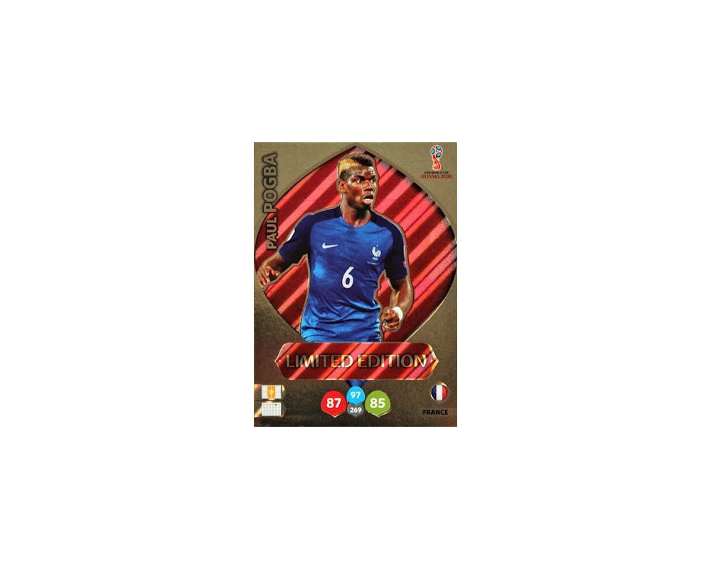 Adrenalyn World Cup 2018 POGBA LIMITED EDITION