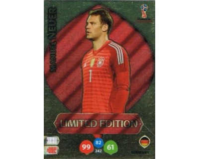 Adrenalyn World Cup 2018 MANUEL NEUER LIMITED EDITION