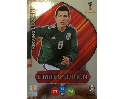 Adrenalyn World Cup 2018 HIRVING LOZANO LIMITED EDITION