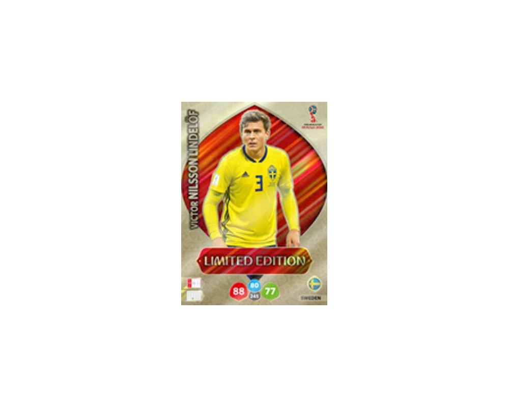 Adrenalyn World Cup 2018 NILSSON LINDELÖF LIMITED EDITION