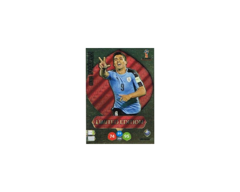 Adrenalyn World Cup 2018 LUIS SUAREZ LIMITED EDITION