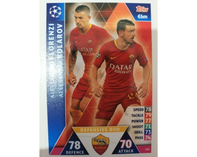 Macht Attax Champions League 2019 DEFENDER DUO Nº 252