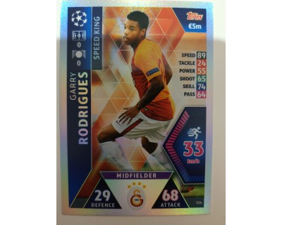 Macht Attax Champions League 2019 RODRIGUES Nº 374 SPEED KING