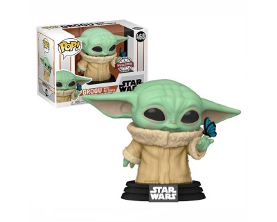 FUNKO POP! STAR WARS - GROGU WITH BUTTERFLY 468 SPECIAL EDITION