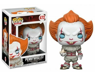 FUNKO POP! IT  - PENNYWISE WITH BOAT 472