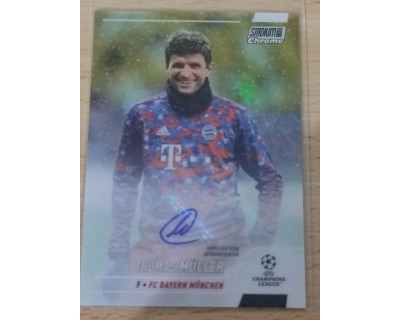 TOPPS  UCL 2021/2022 THOMAS MÜLLER AUTO FIRMA