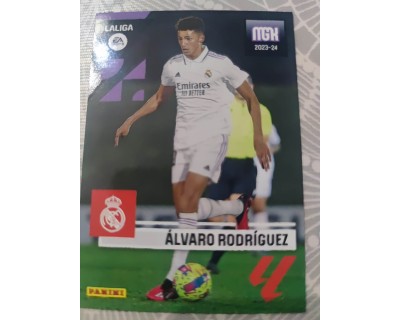 Megacracks 2023/2024 ALVARO RODRIGUEZ REAL MADRID CF Nº251