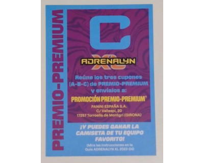 ADRENALYN XL 2023/2024 PREMIO-PREMIUM C