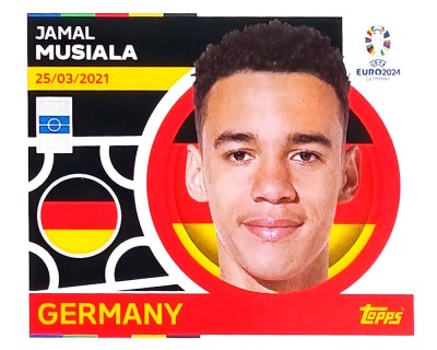 Uefa Euro Germany 2024 GERMANY JAMAL MUSIALA Nº 11