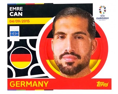 Uefa Euro Germany 2024 GERMANY EMRE CAN Nº 13