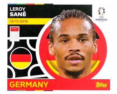Uefa Euro Germany 2024 GERMANY LEROY SANE Nº 15