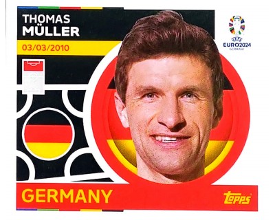 Uefa Euro Germany 2024 GERMANY THOMAS MÜLLER Nº 16