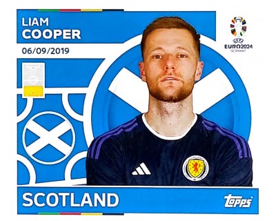 Uefa Euro Germany 2024 SCOTLAND LIAM COOPER Nº 7
