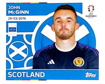 Uefa Euro Germany 2024 SCOTLAND JOHN McGINN Nº 15