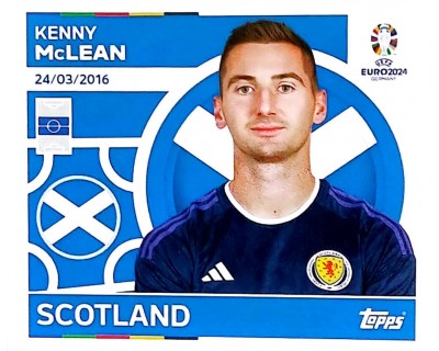 Uefa Euro Germany 2024 SCOTLAND KENNY McLEAN Nº 18