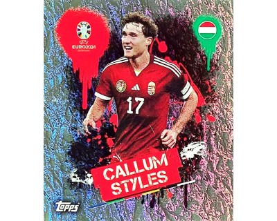 Uefa Euro Germany 2024 HUNGARY CALLUM STYLES Nº 3