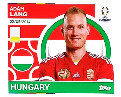 Uefa Euro Germany 2024 HUNGARY ADAM LANG Nº 5
