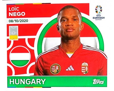 Uefa Euro Germany 2024 HUNGARY LOÏC NEGO Nº 10