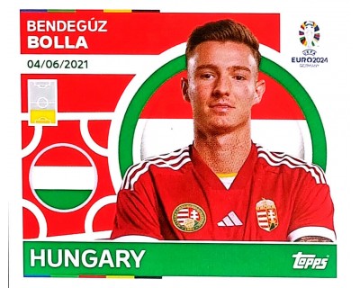 Uefa Euro Germany 2024 HUNGARY BENDEGUZ BOLLA Nº 11