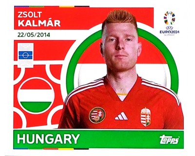 Uefa Euro Germany 2024 HUNGARY ZSOLT KALMAR Nº 13