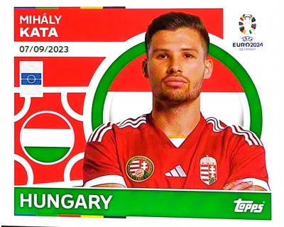 Uefa Euro Germany 2024 HUNGARY MIHALY KATA Nº 15