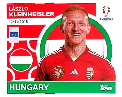 Uefa Euro Germany 2024 HUNGARY LASZLO KLEINHEISLER Nº 16