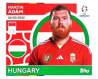 Uefa Euro Germany 2024 HUNGARY MARTIN ADAM Nº 21