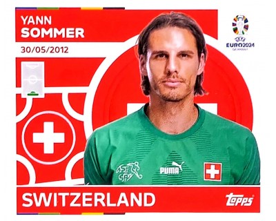 Uefa Euro Germany 2024 SWITZERLAND YANN SOMMER Nº 4