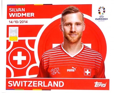 Uefa Euro Germany 2024 SWITZERLAND SILVAN WIDMER Nº 5