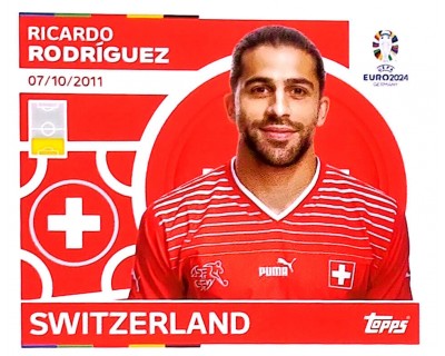 Uefa Euro Germany 2024 SWITZERLAND RICARDO RODRIGUEZ Nº 7