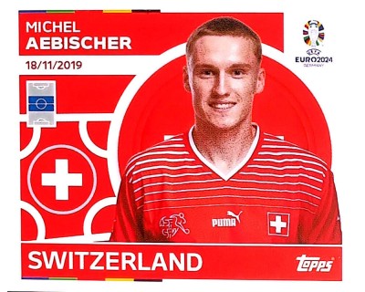 Uefa Euro Germany 2024 SWITZERLAND MICHEL AEBISCHER Nº 11