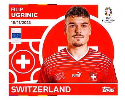 Uefa Euro Germany 2024 SWITZERLAND FILIP UGRINIC Nº 16