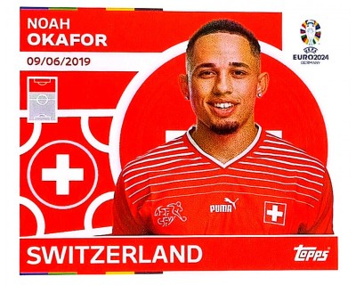 Uefa Euro Germany 2024 SWITZERLAND NOAH OKAFOR Nº 21