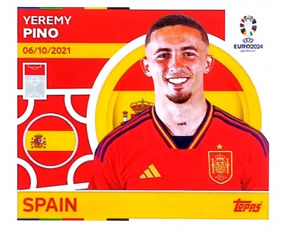Uefa Euro Germany 2024 SPAIN YEREMI PINO Nº 18