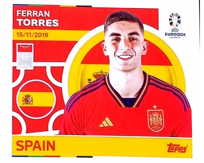 Uefa Euro Germany 2024 SPAIN FERRAN TORRES Nº 21