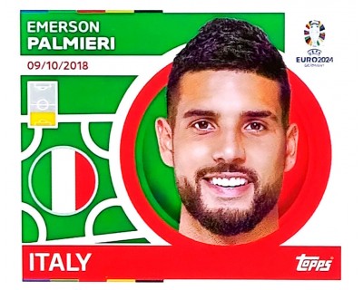 Uefa Euro Germany 2024 ITALY EMERSON PALMIERI Nº 7