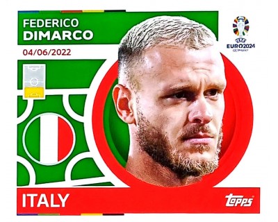 Uefa Euro Germany 2024 ITALY FEDERICO DIMARCO Nº 10