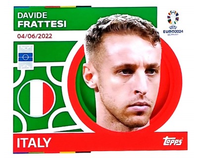 Uefa Euro Germany 2024 ITALY DAVIDE FRATTESI Nº 13