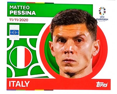 Uefa Euro Germany 2024 ITALY MATTEO PESSINA Nº 14